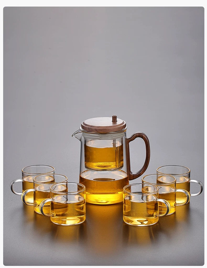 China glass teapot