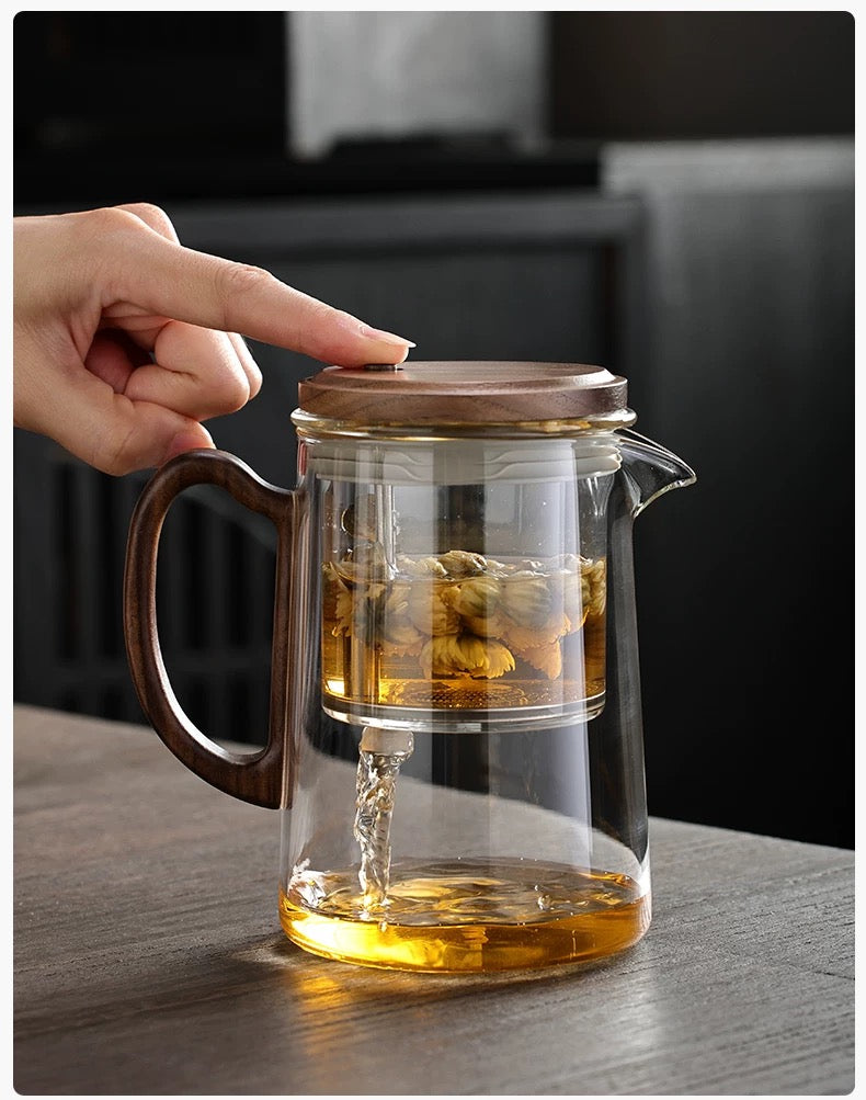 China glass teapot